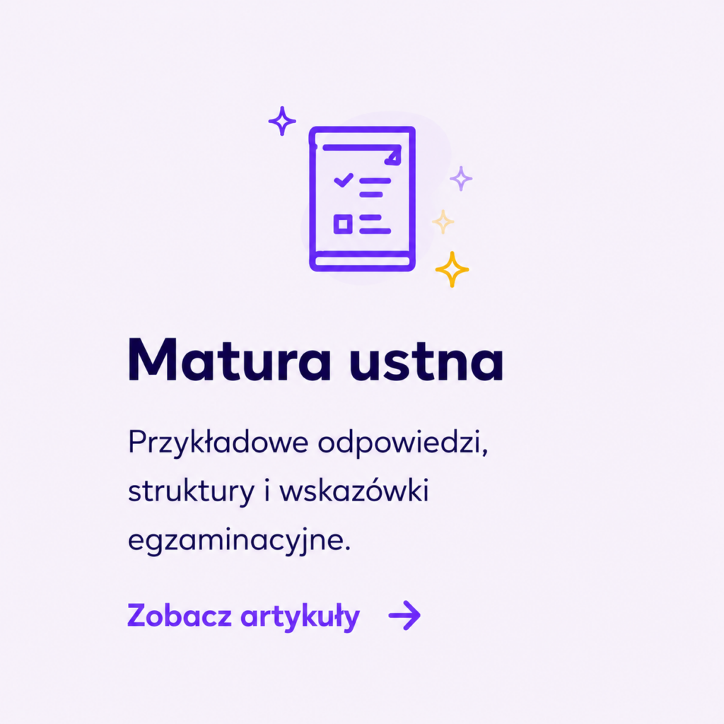 matura ustna z angielskiego