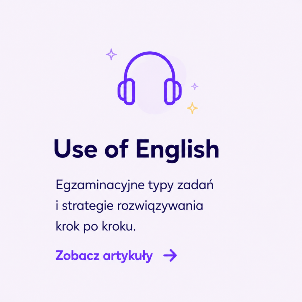 środki językowe na maturę z angielskiego