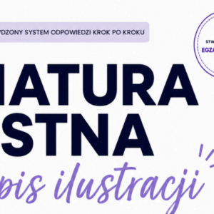 Matura ustna bez spinki – opis ilustracji krok po kroku | Kurs wideo